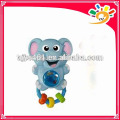 Lovely Baby Series Schütteln Hand Bell Spielzeug, Cute Cartoon Elephant Design Hand Bell